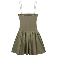 Sophia™ - Popelin-Minikleid mit Puffärmeln