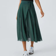 2-in-1-Rock aus Tüll mit hoher Taille