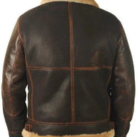 WW | Lederjacke mit hohem Kragen für Herren | Stylische und nachhaltige Motorradjacke