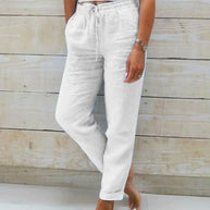 WW | Stilvolle Leinenhose