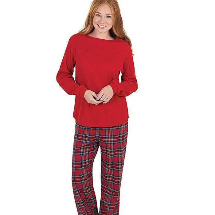 WW | Plaid Weihnachts Pyjama Satz Für Die Ganze Familie