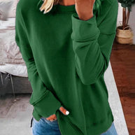 WW | Einfarbiger Damen Sweatshirt