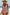 WW | Süßes Patchwork Blumenmuster Rüschensaum Tankini Set