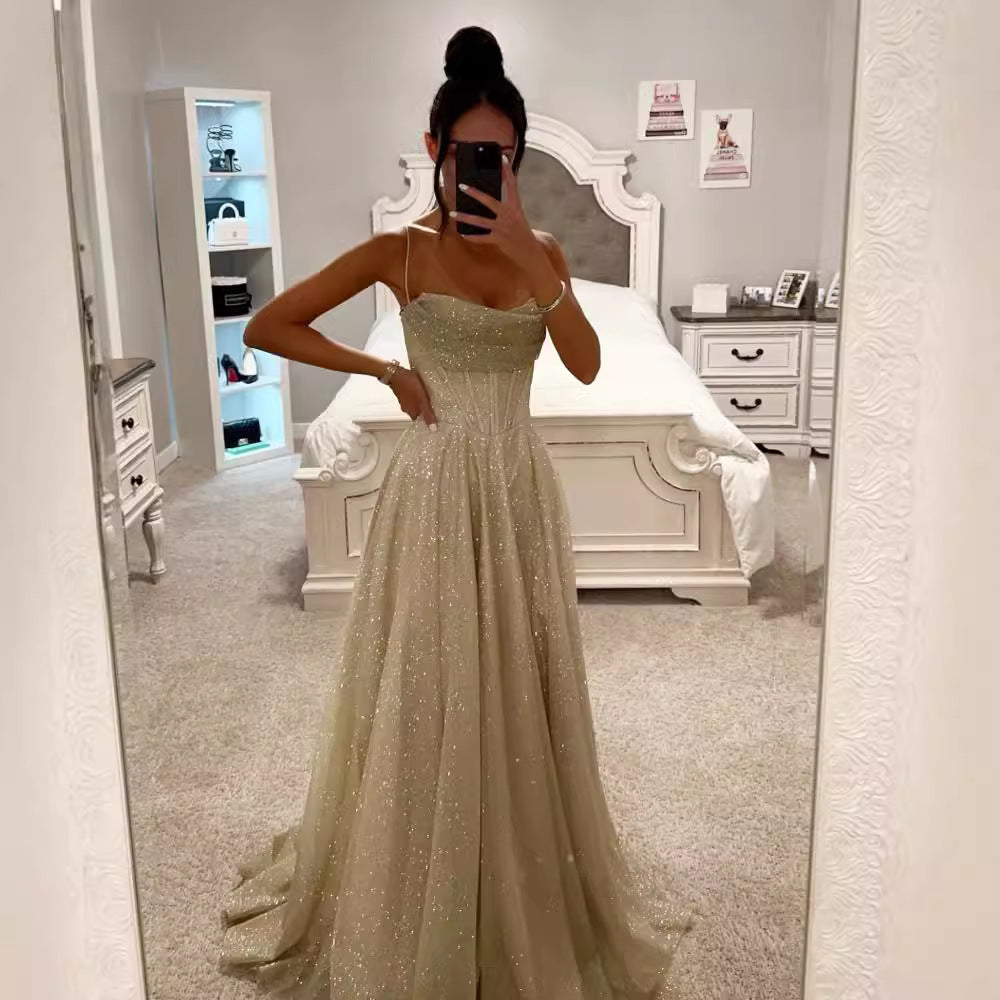WW | Schwingendes Kleid Mit Trägern