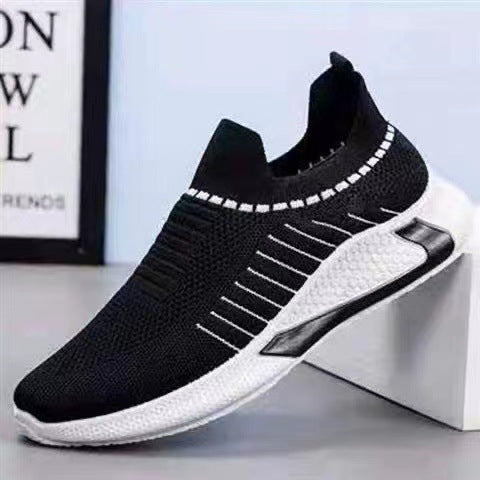 W&W Mode | Atmungsaktive Herren Sneaker Mit Streifendesign