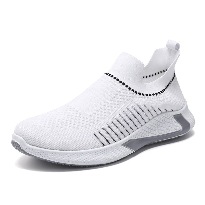 W&W Mode | Atmungsaktive Herren Sneaker Mit Streifendesign