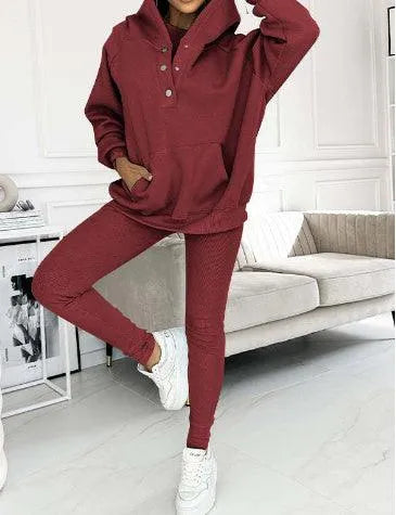 W&W Mode | Damen-Set mit Kapuze und Hose