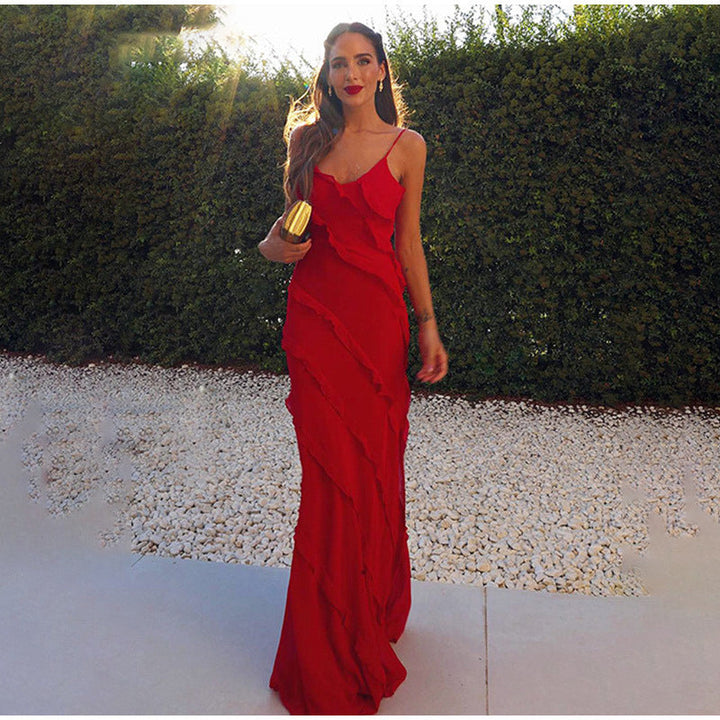 Luisella | Elegantes Kleid Mit Rüschen