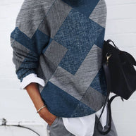 WW | Frauen Hoodies Lockere Gedruckte Langarm Sweatshirt