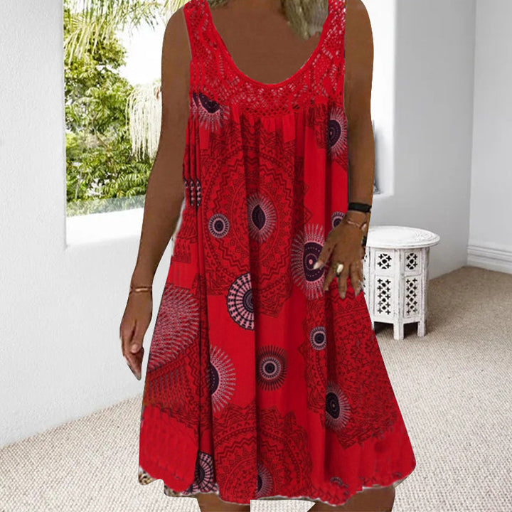 W&W Mode | Ärmelloses Plus Size Sommerkleid