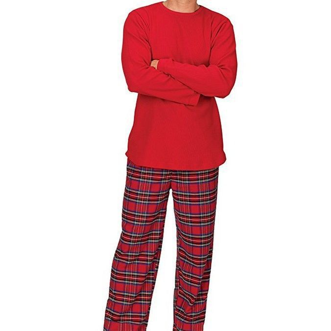 WW | Plaid Weihnachts Pyjama Satz Für Die Ganze Familie