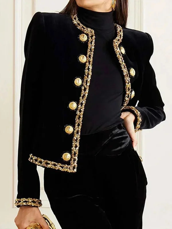 W&W Mode - Elegante Jacke mit Knöpfen