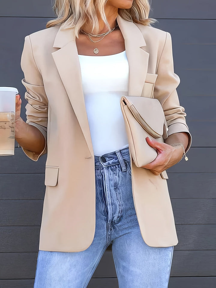 W&W Mode | Lässiger Blazer Mit Reverskragen