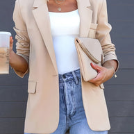 WW | Lässiger Blazer Mit Reverskragen