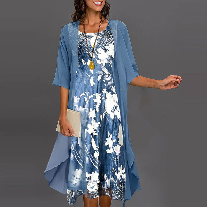 WW | Chic & Bequem Blusen Und Kleid Ensemble