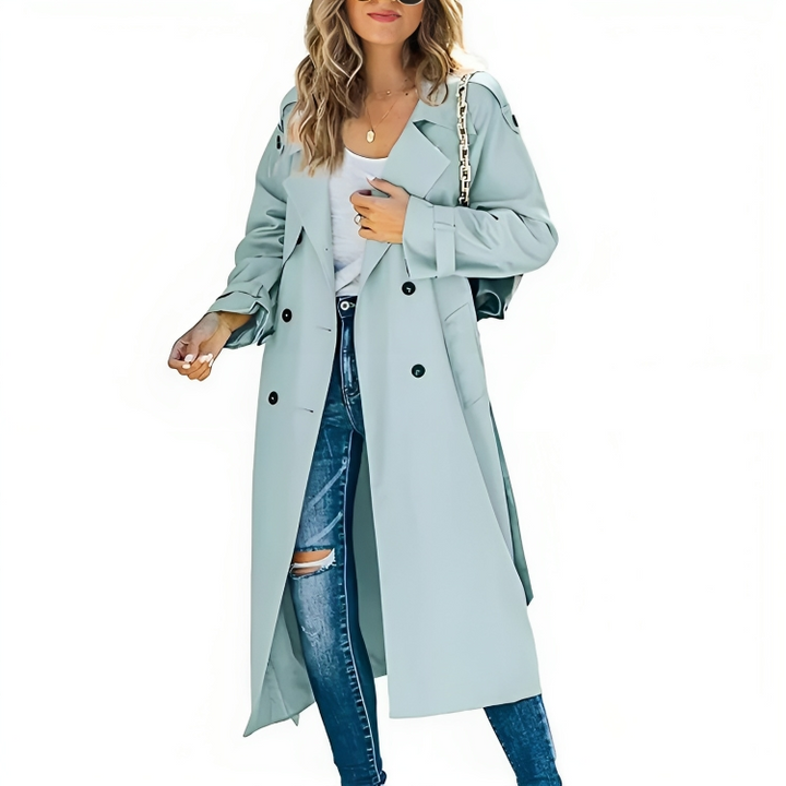 W&W Mode - Eleganter Streetwear-Trenchcoat