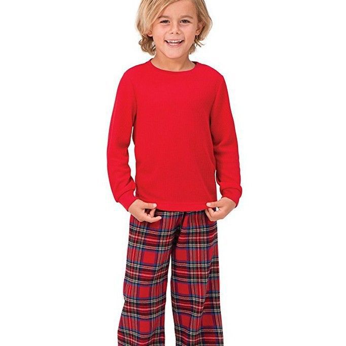 WW | Plaid Weihnachts Pyjama Satz Für Die Ganze Familie