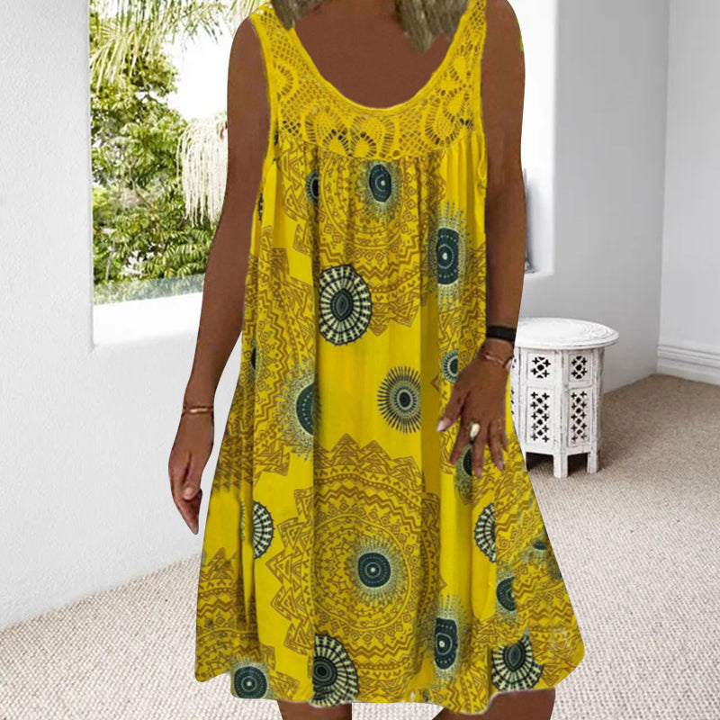 W&W Mode | Ärmelloses Plus Size Sommerkleid
