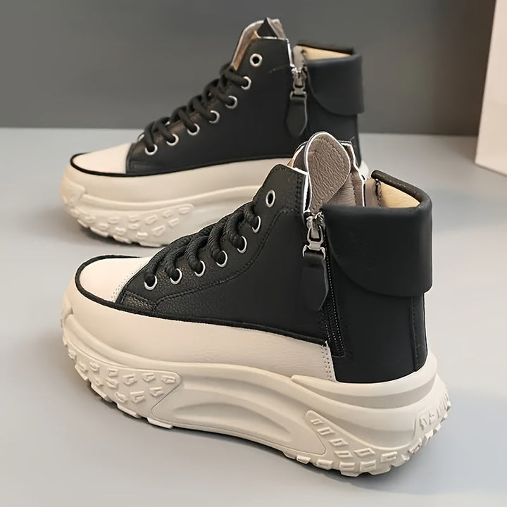 W&W Mode | Moderne Plattform Sneaker für Damen