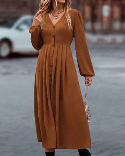 W&W Mode - Elegantes Herbstkleid