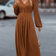 Noa™ - Elegantes Herbstkleid