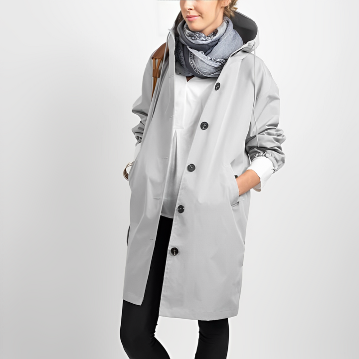 W&W Mode Wasserdichte Jacke mit Kapuze