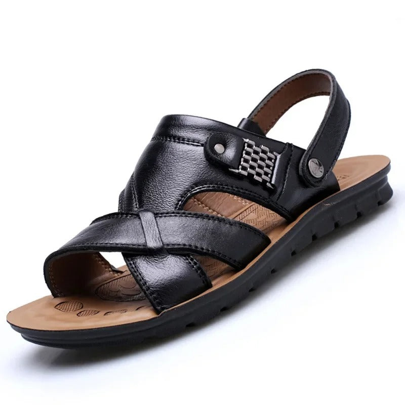 W&W Mode | Modische Pu Leder Sandalen