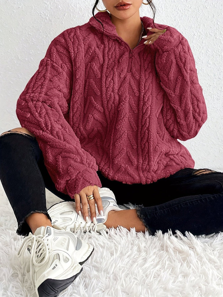 WW | Stylischer Fleecepullover