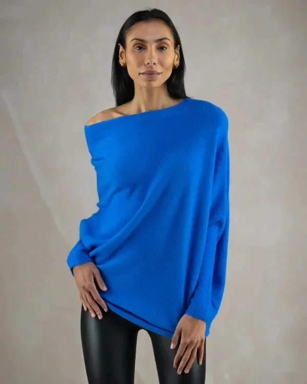 Mariemi™ - Asymmetrisch Drapierter Pullover