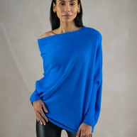 Mariemi™ - Asymmetrisch Drapierter Pullover