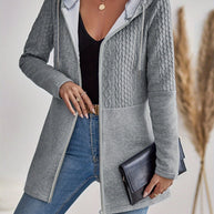 WW | Damen Kapuzen Sweatshirt mit Reißverschluss