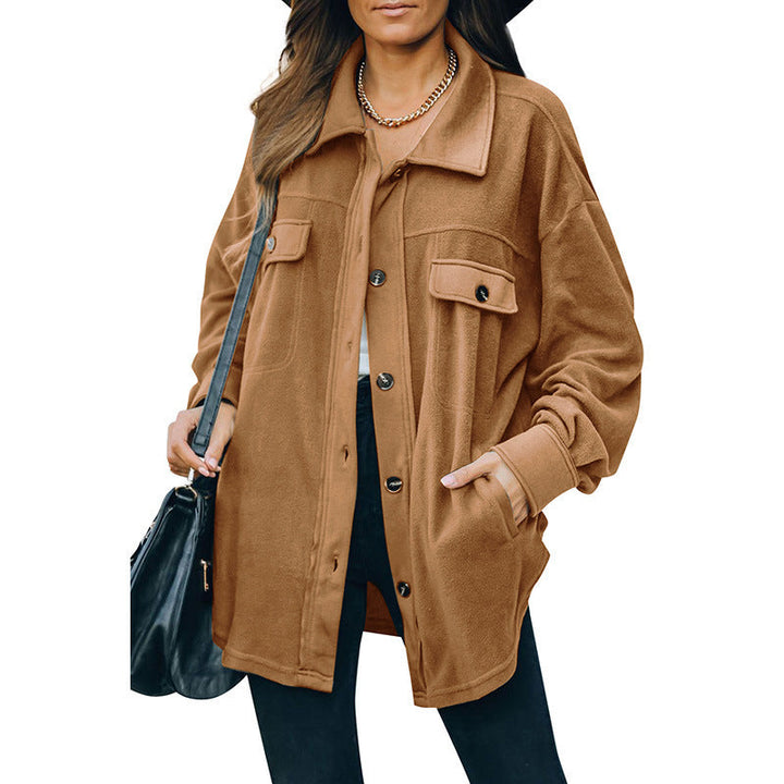 W&W Mode | Fleece-Knopf-Jacke