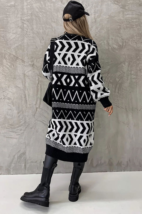 WW | True Warmth Midi Strick Strickpullover