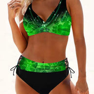 WW | Bunter Bikini Badeanzug