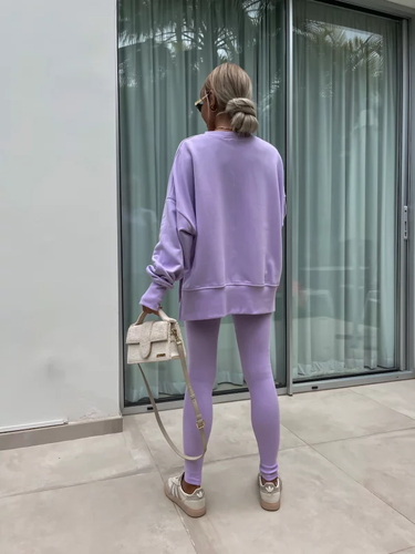 WW - Lässig Und Komfortabel Übergroßes Sweatshirt