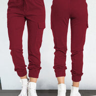 WW | Cargo-Hosen mit Gummibund in der Taille