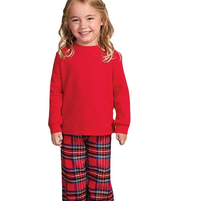 W&W Mode | Plaid Weihnachts Pyjama Satz Für Die Ganze Familie
