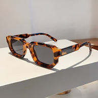 WW | Neue Retro Sonnenbrille Mit Quadratem Rahmen Für Herren