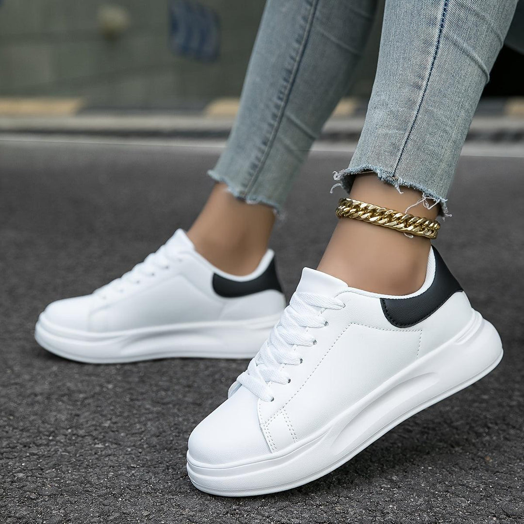 W&W Mode | Wasserdichte Sneakers Aus Leder