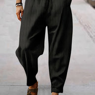 WW | Gestreifte Herren Lässig Sommerhose