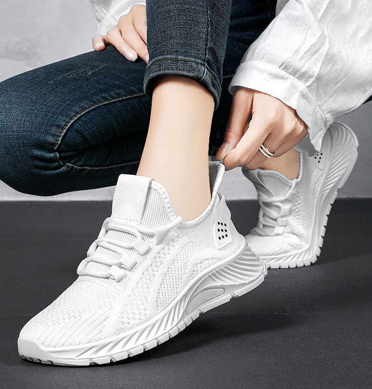 WW | Turnschuhe mit Leopardenmuster und klobiger Sohle