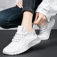 WW | Turnschuhe mit Leopardenmuster und klobiger Sohle