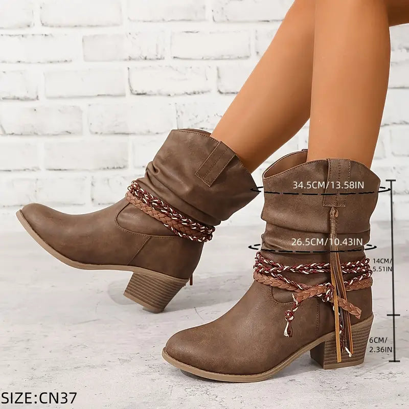 W&W Mode | Western Cowboy Stiefel Für Damen