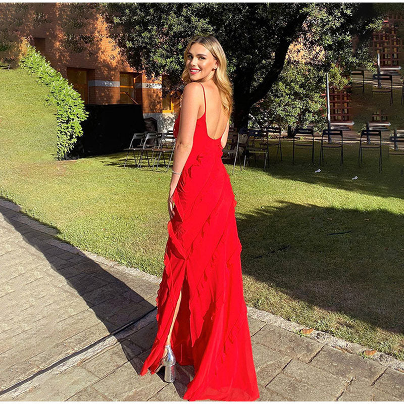 Luisella | Elegantes Kleid Mit Rüschen