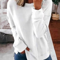WW | Einfarbiger Damen Sweatshirt