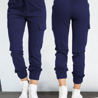 WW | Cargo-Hosen mit Gummibund in der Taille