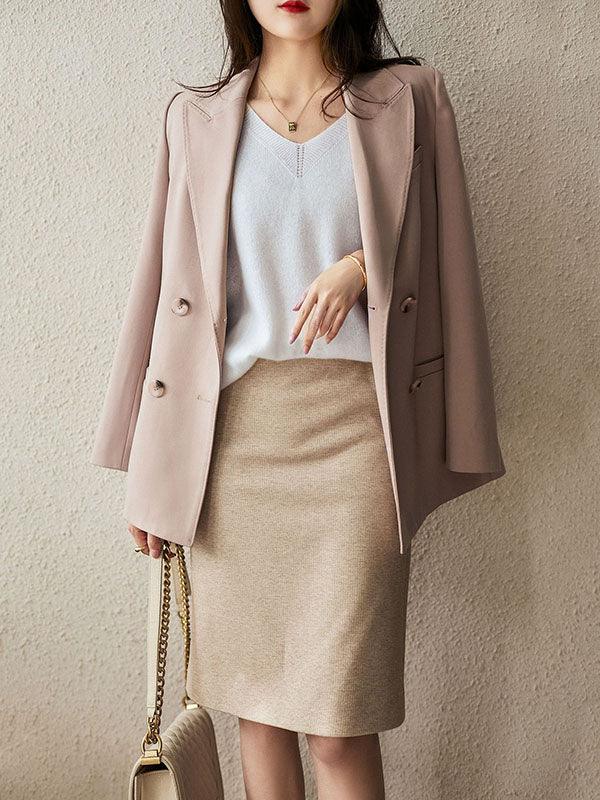 WW | Luxurious soft cashmere V-neck sweater for women