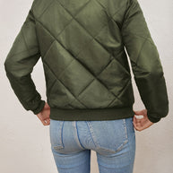 WW | Argyle-Muster Bomberjacke für Frauen
