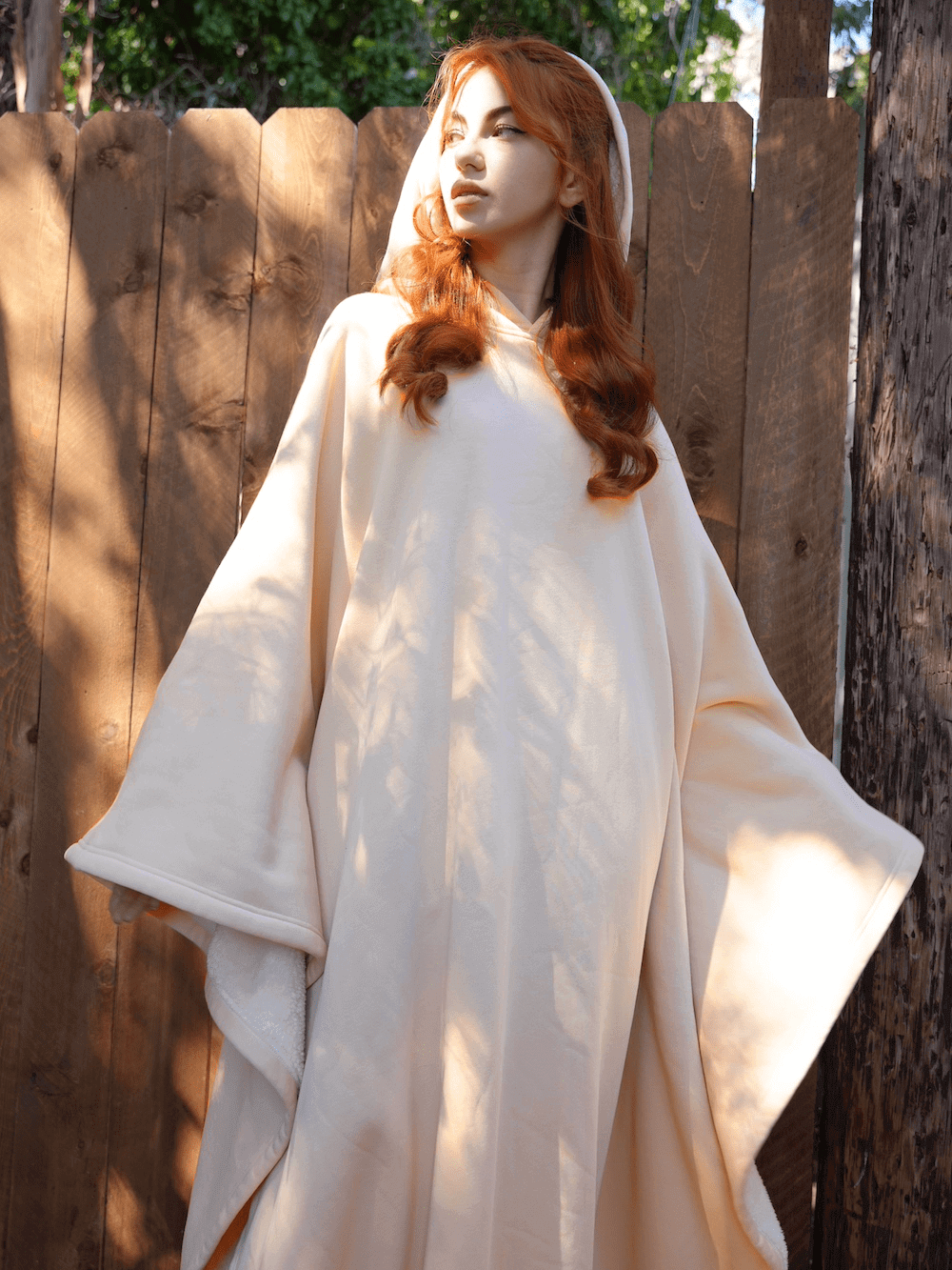 Oversize-Decken-Hoodie in Einheitsgröße