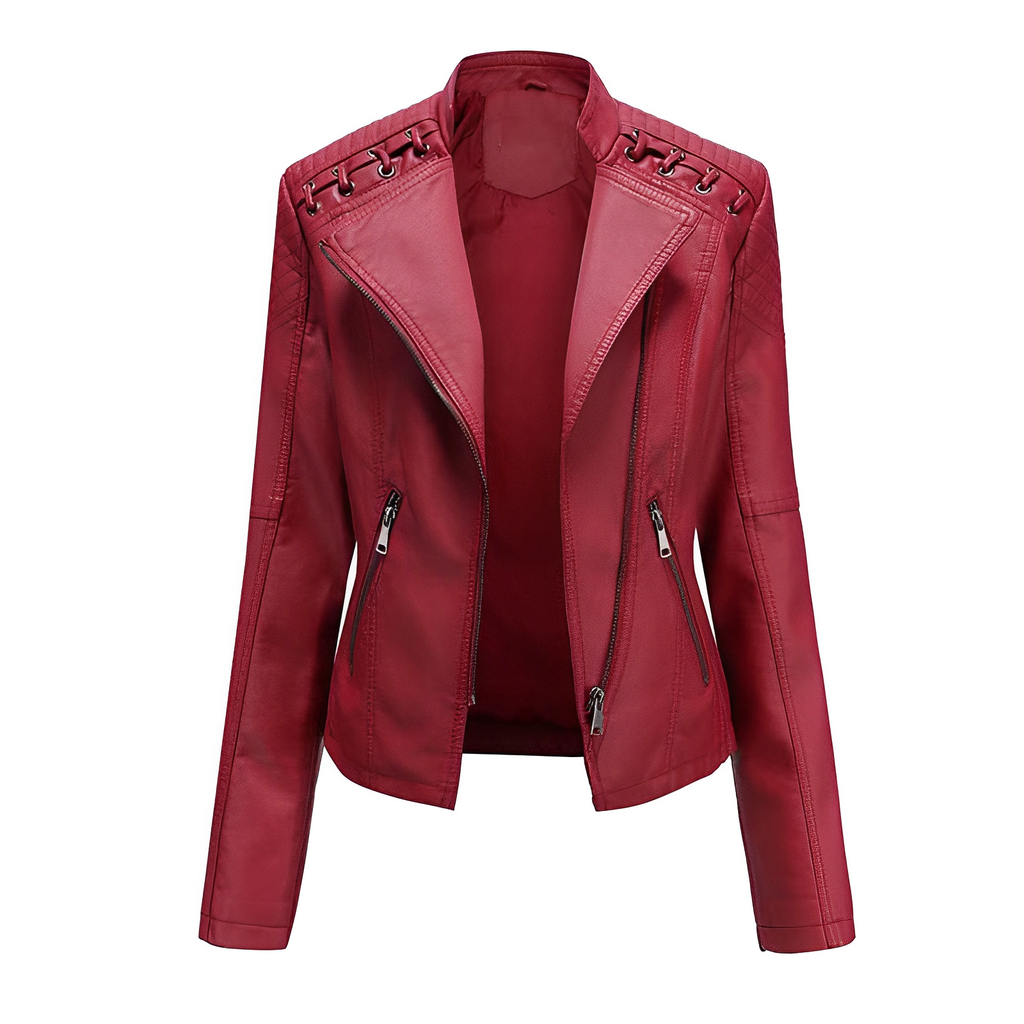 WW Allrounder: Die ElegantAura Lederjacke